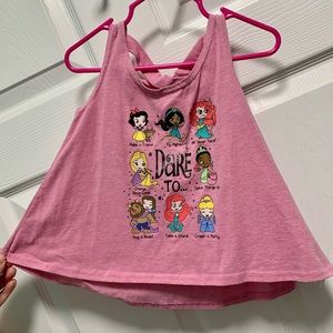 Toddler Girls Disney Princess swing tank